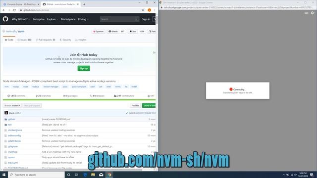 Node.js Script Hosting on Google Cloud (Plus how to use Node Version Manager) смотреть онлайн