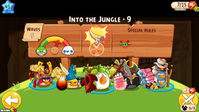 Angry Birds Epic - Into The Jungle New Stone Guard Class iOS/Android смотреть онлайн