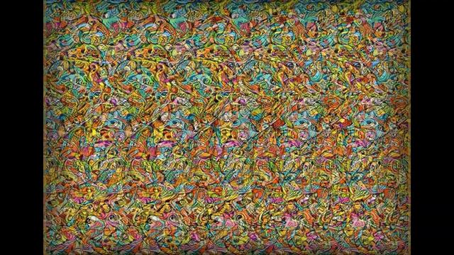 Стереокартинки - amazing stereogram. Тренировка для глаз. Часть 2