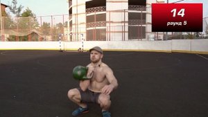 Табата с гирей - интервальная тренировка ног. Худеем и качаем мышцы дома.