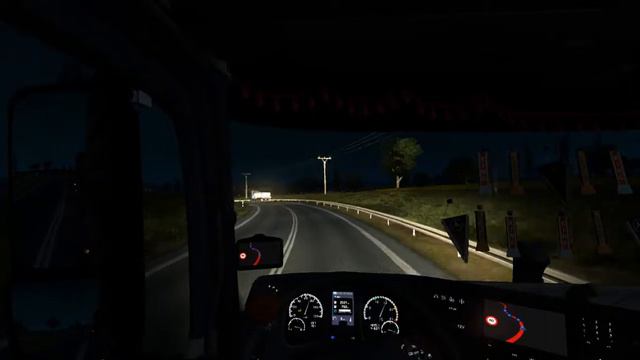 eurotrucks2, ETS 2 MP, дорога дураков, везу груз + репорт борзому щенку=) смотреть онлайн