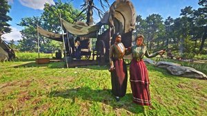 Arthur Morgan and Mary-Beth*CAMP PARTY COUPLES*(RED DEAD REDEMPTION 2) PC MODS