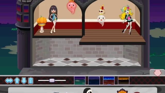 Декор дома Монстр Хай смотреть онлайн