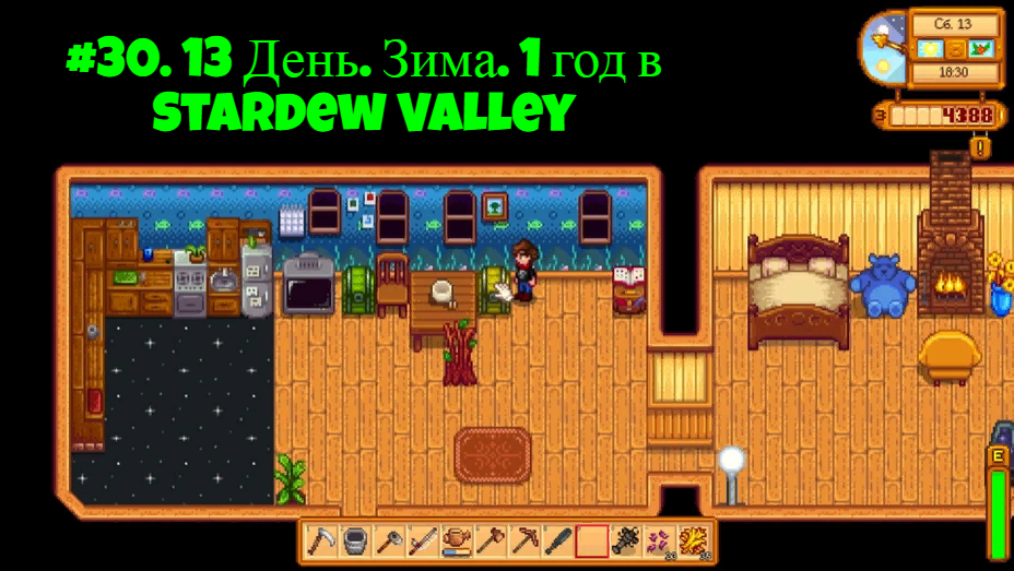 #30. 13 День. Зима. 1 год в Stardew Valley