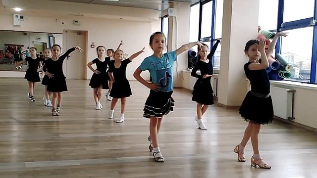 Спортивные Бальные Танцы Дети 5-7 Лет, Ча Ча Ча, Тренировка!!!