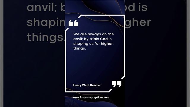 Henry Ward Beecher Quotes Captions For Instagram |  #Henry #Ward #Beecher #Quotes