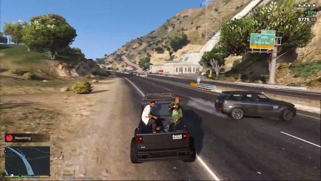 GTA 5 - THUG LIFE! 6 Star Wanted Level SURVIVAL in DUBSTA 6x6!