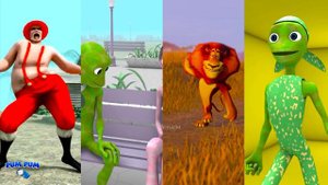 Dame Tu Cosita vs El Taiger vs Bad Santa vs Alex Dance Challenge | PUMPUM