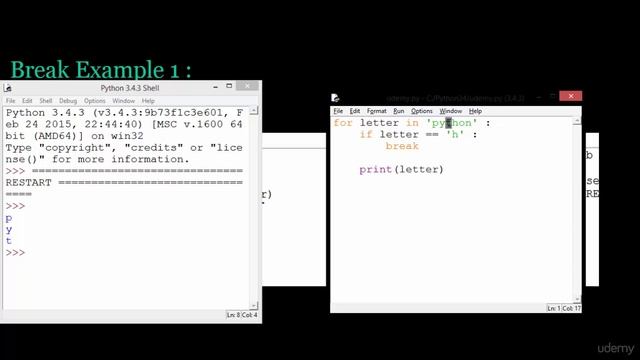 Python - Control Statement Break Statement In Python смотреть онлайн
