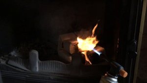Супер простой способ розжига топливных брикетов