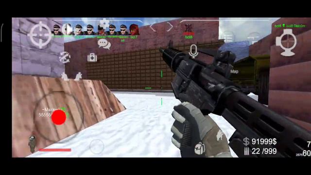 Playing with Random Players - Brutal Strike CSGO Mobile