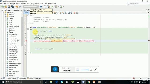 LearnToCode - JSP Login page tutorial