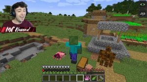 Minecraft WEIRD MONSTERS SPAWNERS MOD / UNFAIR MOBS DESTROY OUR HOUSE !! Minecraft Mods