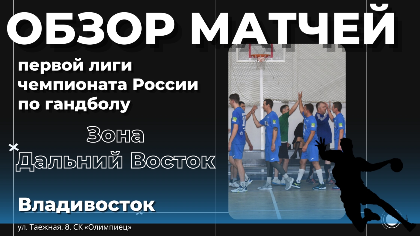 Как прошел первый тур чемпионата России по гандболу Первой лиги в зоне ДФО. Кто победил?