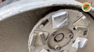 Полировка старого бетонного пола до зеркального блеска