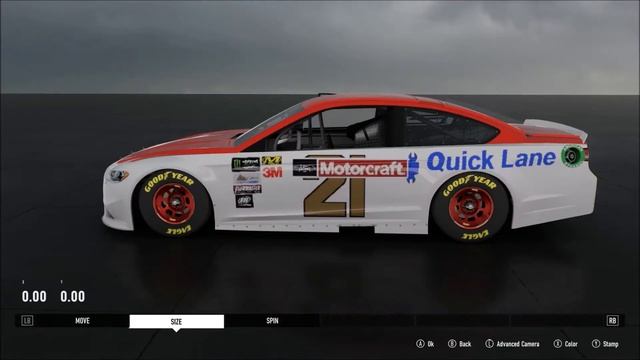 Forza Motorsport 7 - Paul Menard 2018 #21 Motorcraft Ford Fusion смотреть онлайн