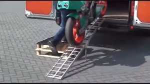Трап алюминиевый для мотоцикла