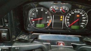 Приборка от Б5 в Пассат Б3. Работа подсветки.