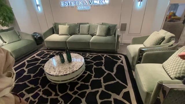 Обзор диванной группы Магма от фабрики Estetica смотреть онлайн