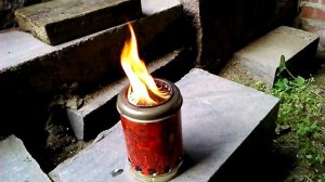 Дожигание пиролизных газов. Печка.