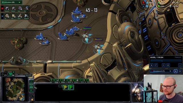 Protoss Gets Salty After Ghost Cheese - Ghosts to Grandmaster