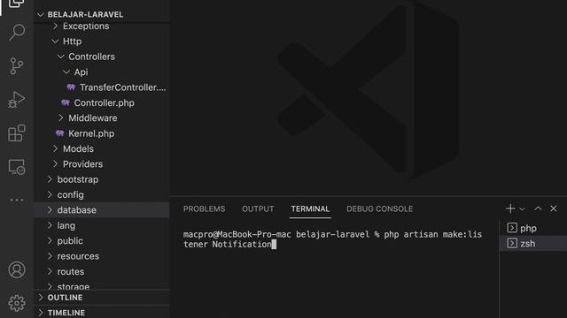 Laravel 9: Event listener смотреть онлайн