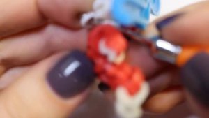 ДЕД МОРОЗ из резинок на рогатке без станка