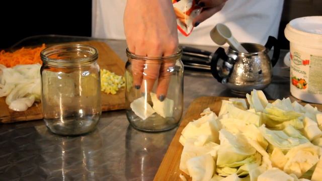 Капуста ПО-КОРЕЙСКИ.Простой рецепт.