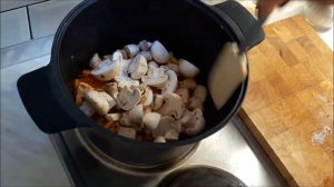 Фрикасе. Фрикасе из Курицы с Грибами.