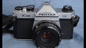 Pentax K1000 SE Vintage 35mm Camera / SMC Pentax-A f/2 50mm Lens / Thomas Cameras