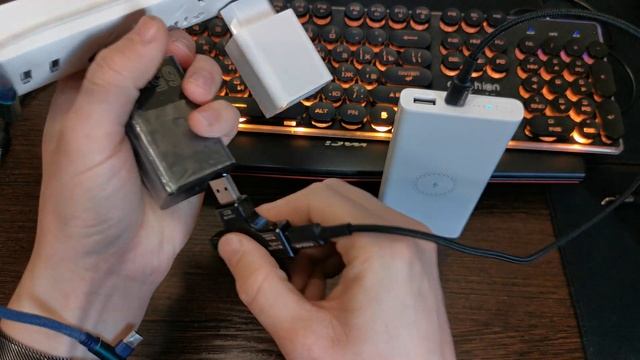 Usb тестер J7-c type c смотреть онлайн