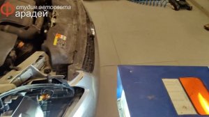 Установка AOZOOM LASER GEN5 на форд фокус 2 рестайлинг 2010