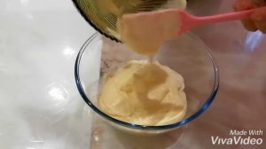 Манник с клюквой и изюмом на кефире,тает во рту.