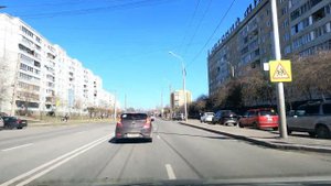 улица Тельмана, микрорайон Зелёная Роща, г. Красноярск апрель 2024г.