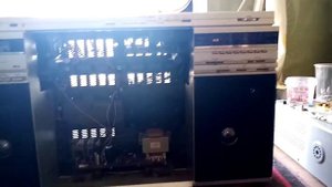 Sharp VZ-2500.. Звучание с FM. и с кассеты