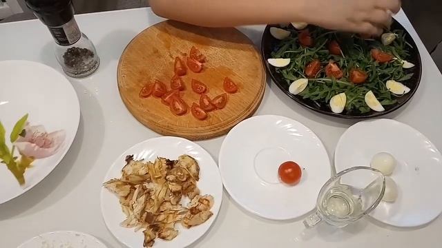 Как сделать лёгкий салат. смотреть онлайн