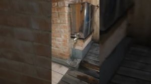 Печь каменка для бани.