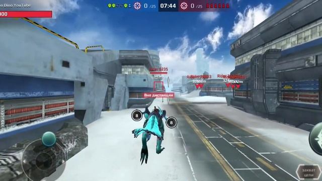 Против друзей|Играем в JMW Dino War| смотреть онлайн