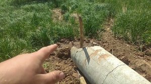мой пруд установка трубы на водоем