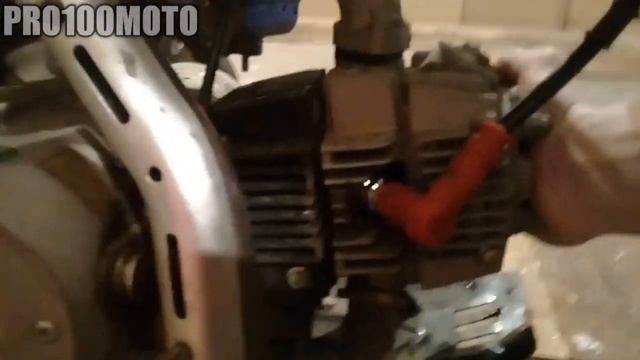 Заводим питбайк после зимней спячке! смотреть онлайн