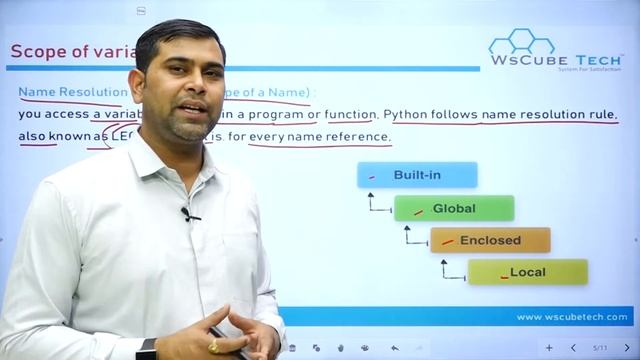 Scope of Variables in Python | Local & Global Variable in Python Class 12 | Python for Class 12 #22