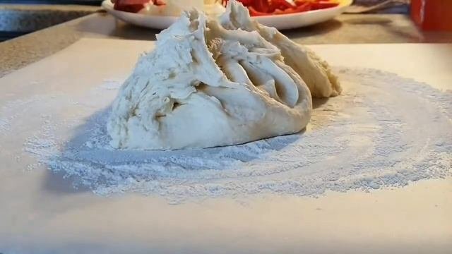 ДОМАШНЯЯ ПИЦЦА ПРОСТО ВКУСНО БЫСТРО  Рецепт пиццы на тонком тесте ПРОСТО ВКУСНО