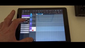Behringer UMC  1820 interface with Cubais on iPad (music starts 2.08)