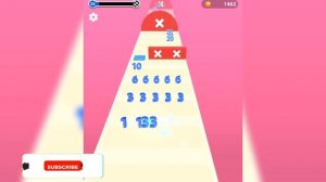 Number Run 2047: Number Master Math Games Max Level | Numbers Race Gameplay Android iOS Part 2