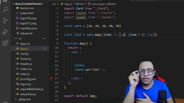 #7 React.js project tutorial | How to send data between components React.js | React.js api شرح عربى