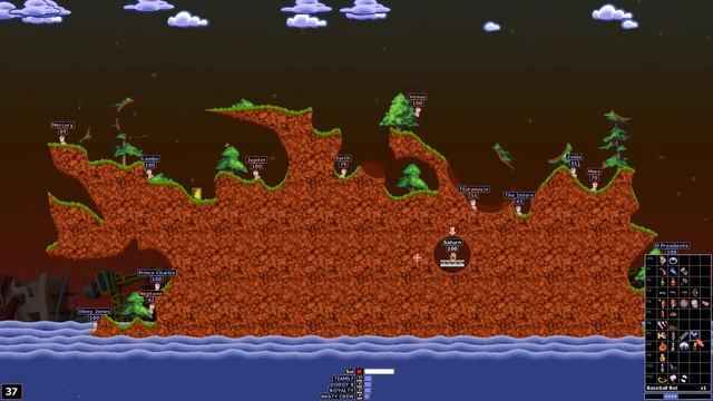 Deathmatch begins... | Worms World Party Remastered #1 смотреть онлайн