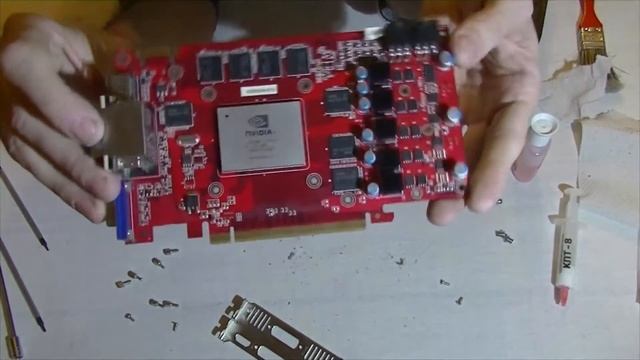 МЕНЯЕМ ТЕРМОПАСТУ НА ВИДЕОКАРТЕ? НА ПРИМЕРЕ GEFORCE GTX 460! смотреть онлайн
