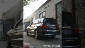 Тюнинг выхлопной системы с заслонками на Mercedes GL63 AMG X166