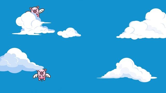 CAT GAMES - ? When pigs fly! (Video for cats to watch) 1 HOUR 4K 60FPS смотреть онлайн