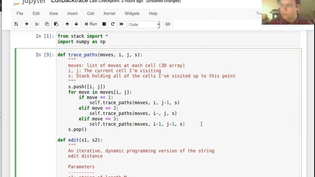 CS 371 Module 11: Edit Distance All Paths Recursive Backtracing смотреть онлайн